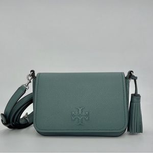 Tory Burch Thea Mixed Materials flap crossbody